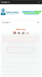 Mobile Screenshot of preventionlane.org
